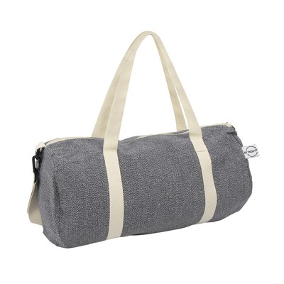 Recycled cotton and recycled polyester sports, travel bag B'RIGHT | Asha