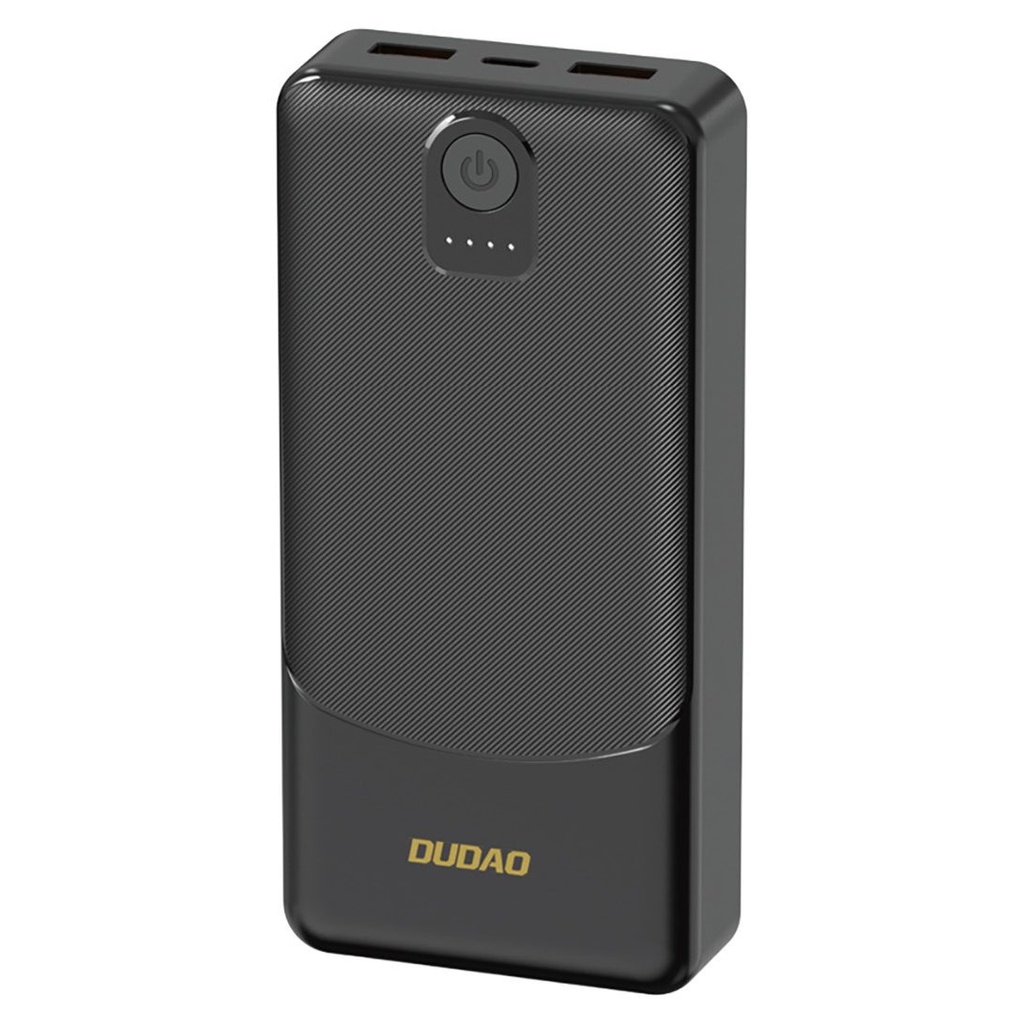 Dudao K10Pro Power Bank 2.4A 20000mAh 2 x USB-A - Black
