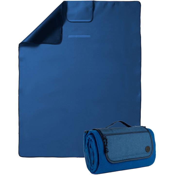 Sagaform City Picnic Blanket, Blue