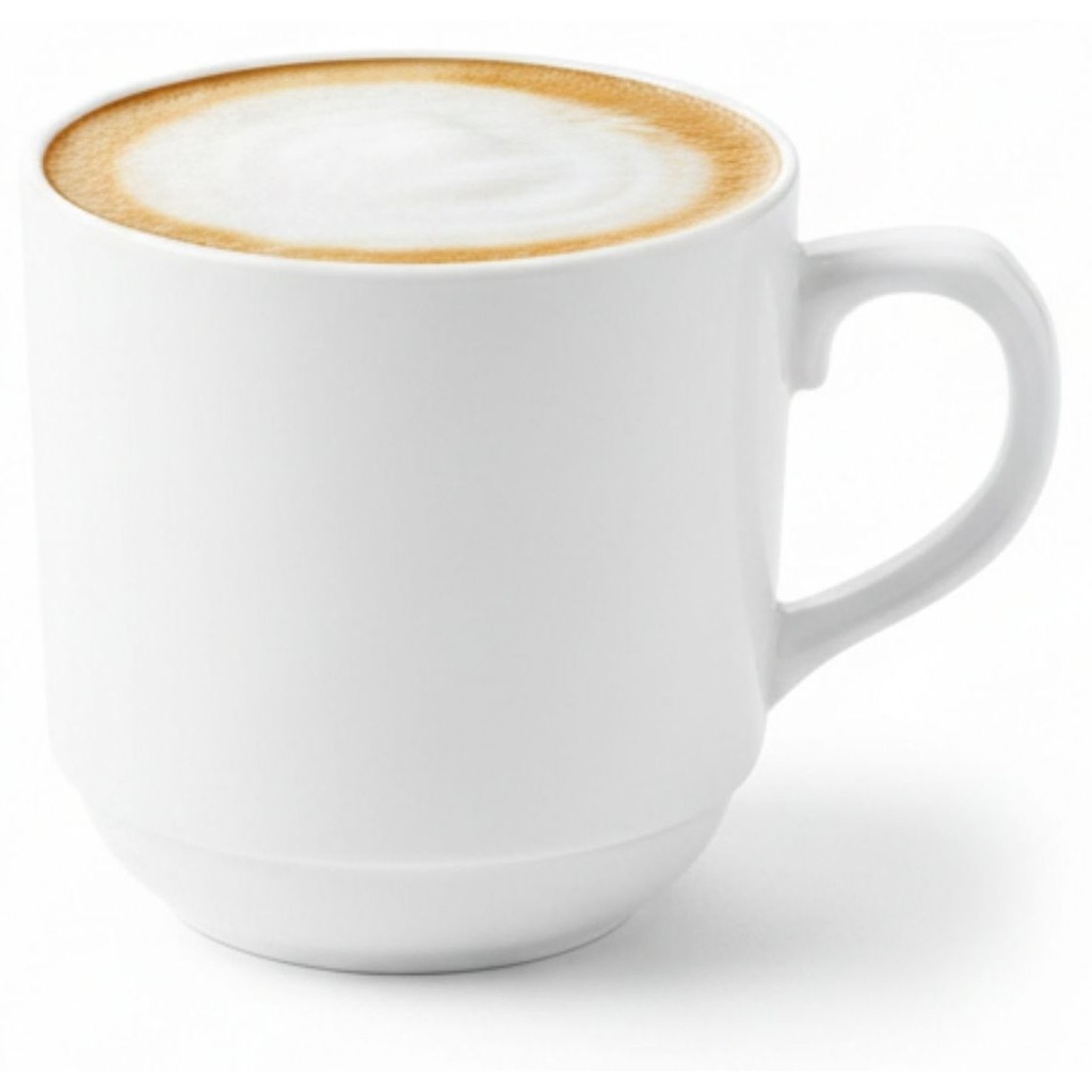 Mug 250 ml white porcelain