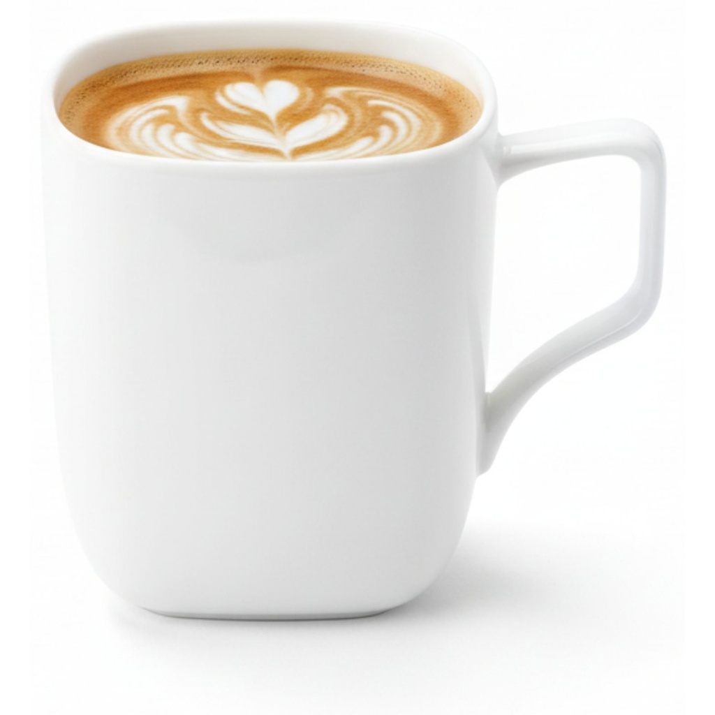 Mug 470 ml white porcelain