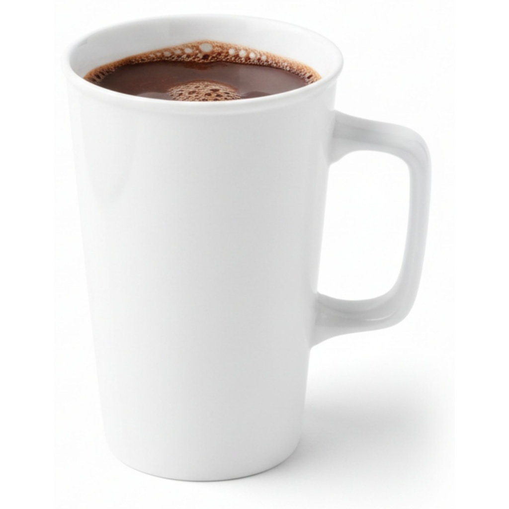 Mug 500 ml white porcelain