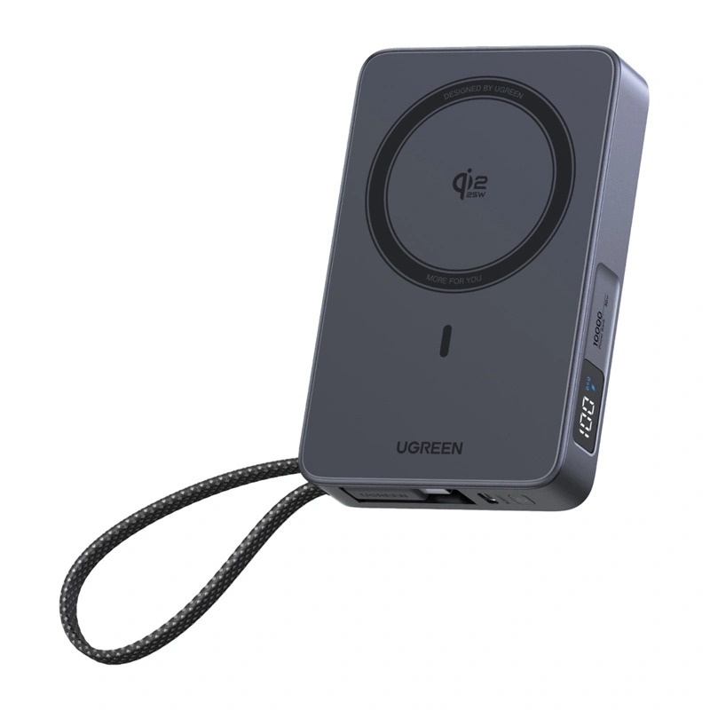 UGREEN PB773 Magnetic Power Bank 10000mAh 30W - Grey