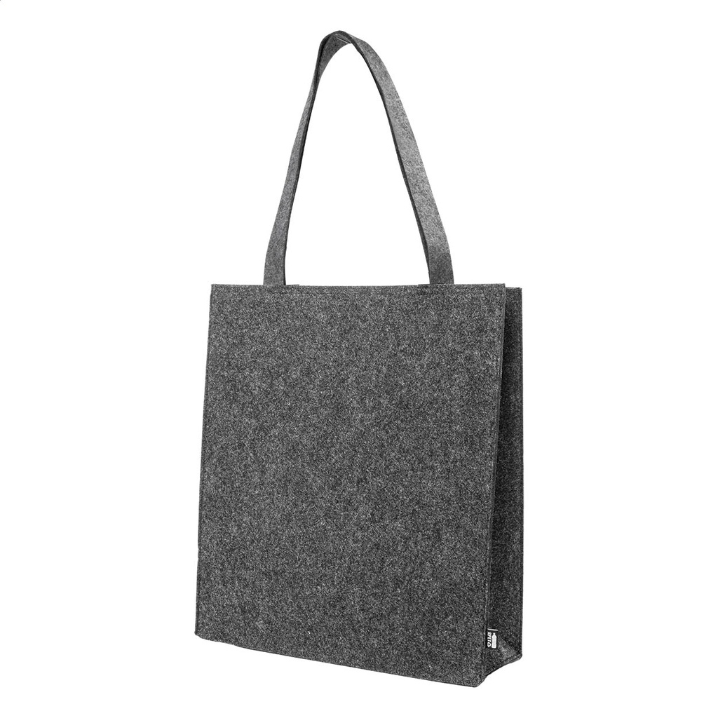 Refelt Shop Plus RPET felt bag with gusset