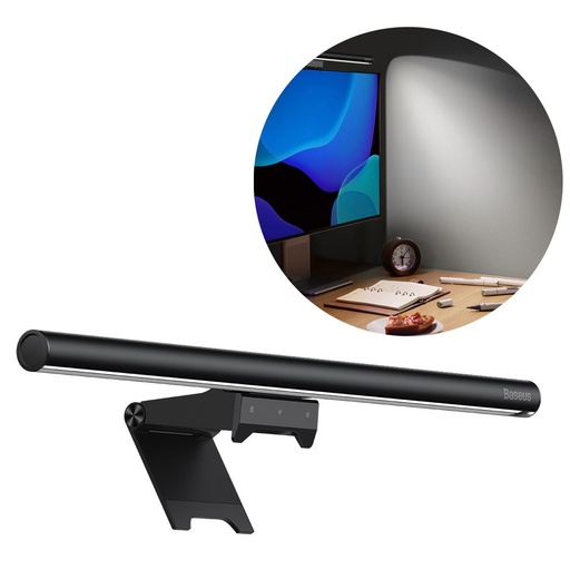 Baseus i-wok2 LED lamp for desktop monitor screen lighting black (DGIW000101)