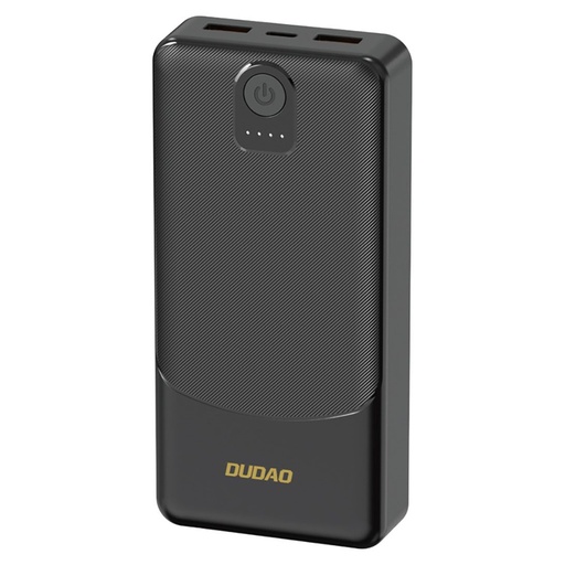 Dudao K10Pro Power Bank 2.4A 20000mAh 2 x USB-A - Black