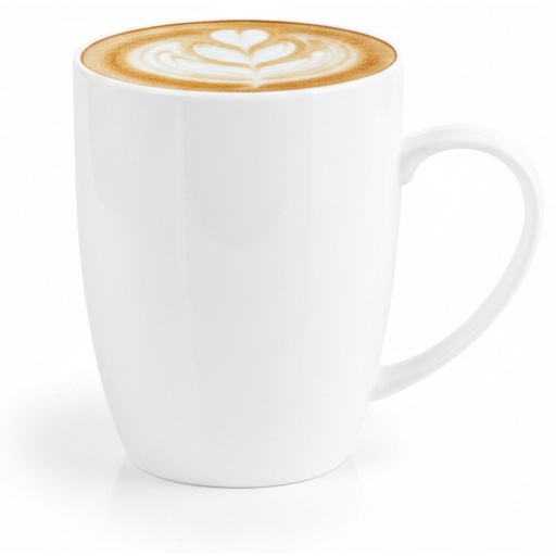 [WL-993018/A] Mug for coffee and tea 460 ml white porcelain