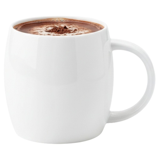 [WL-993086/A] Mug 400 ml white porcelain