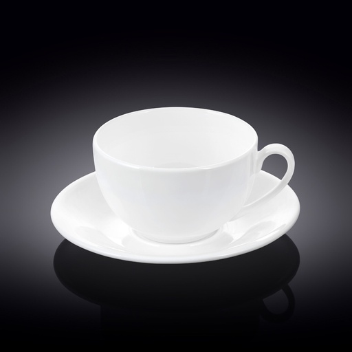 Cup and saucer for tea 400 ml