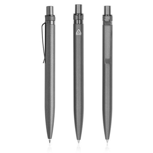 Alur Recycled Aluminium Pen with Colour Accent