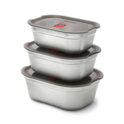 Black+Blum Mealprep Box 3pcs Set Small, Medium, Large